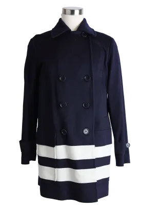 Maxfield Wool Double Breasted Waterproof Dress Coat