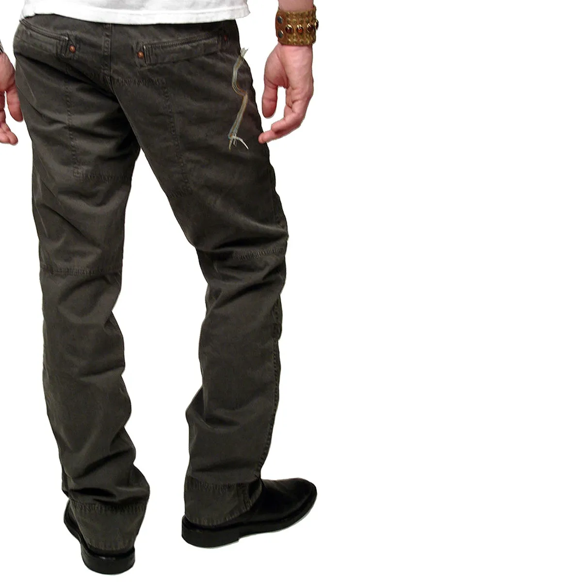 Men's RA-RE - "FRANCO" Cargo Pants in Dark Grey