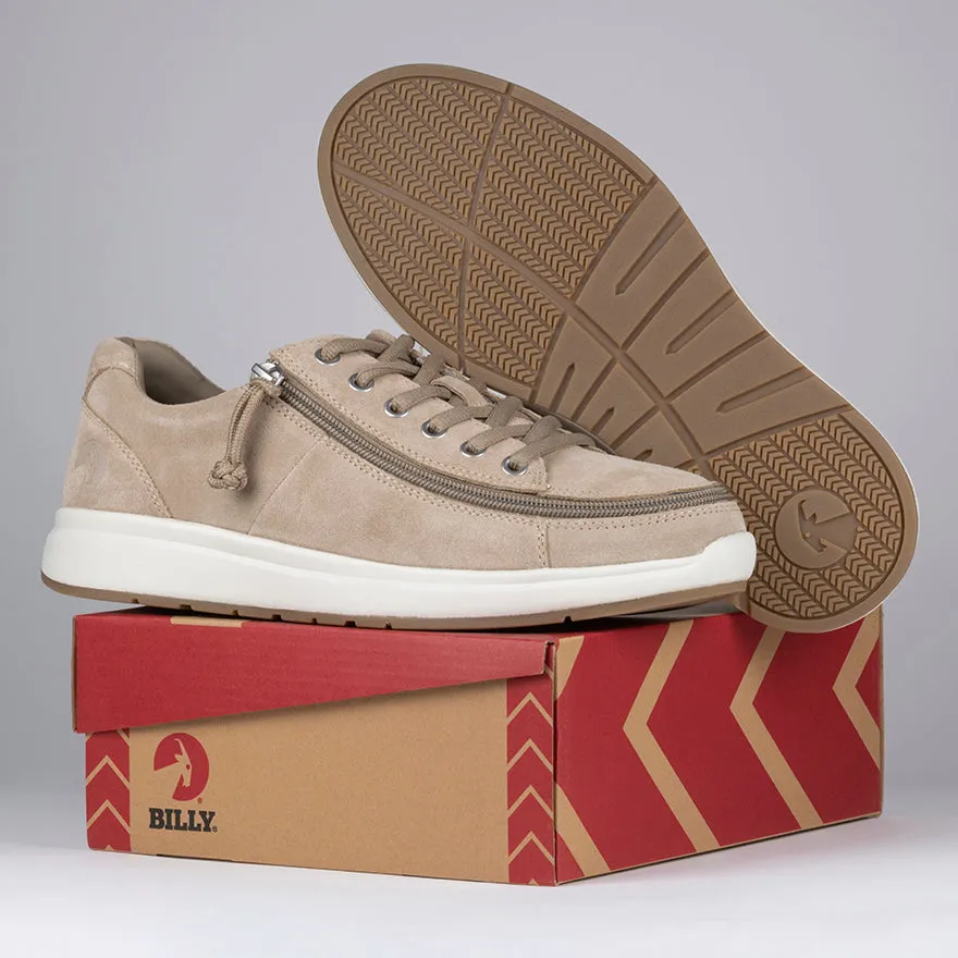 Men's Tan Suede BILLY Comfort Lows