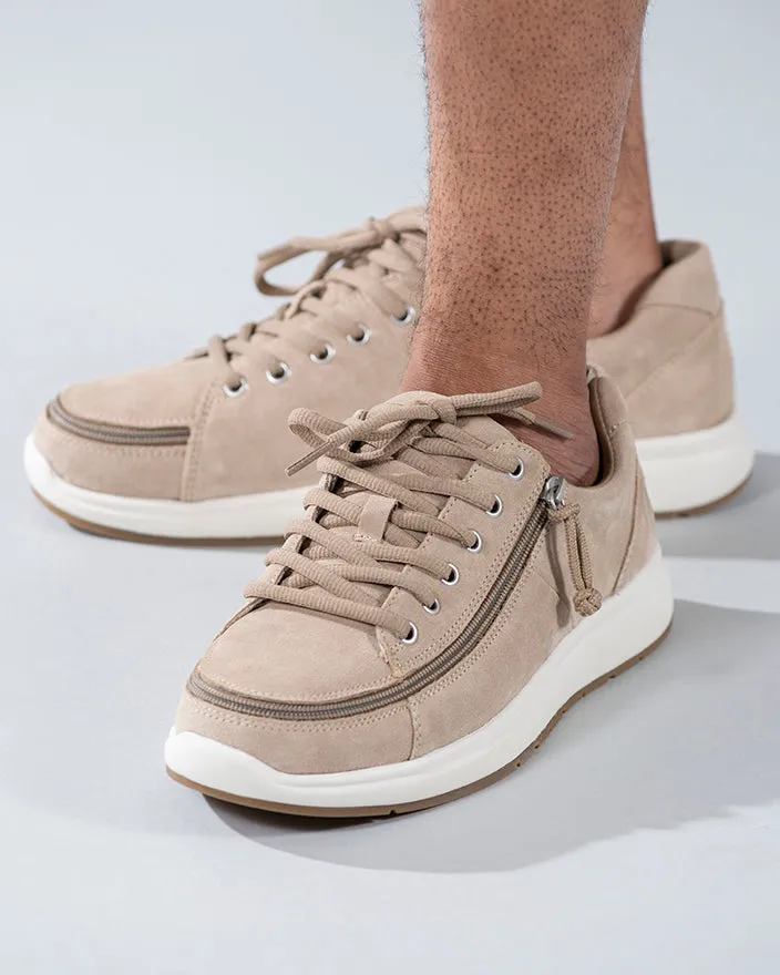 Men's Tan Suede BILLY Comfort Lows