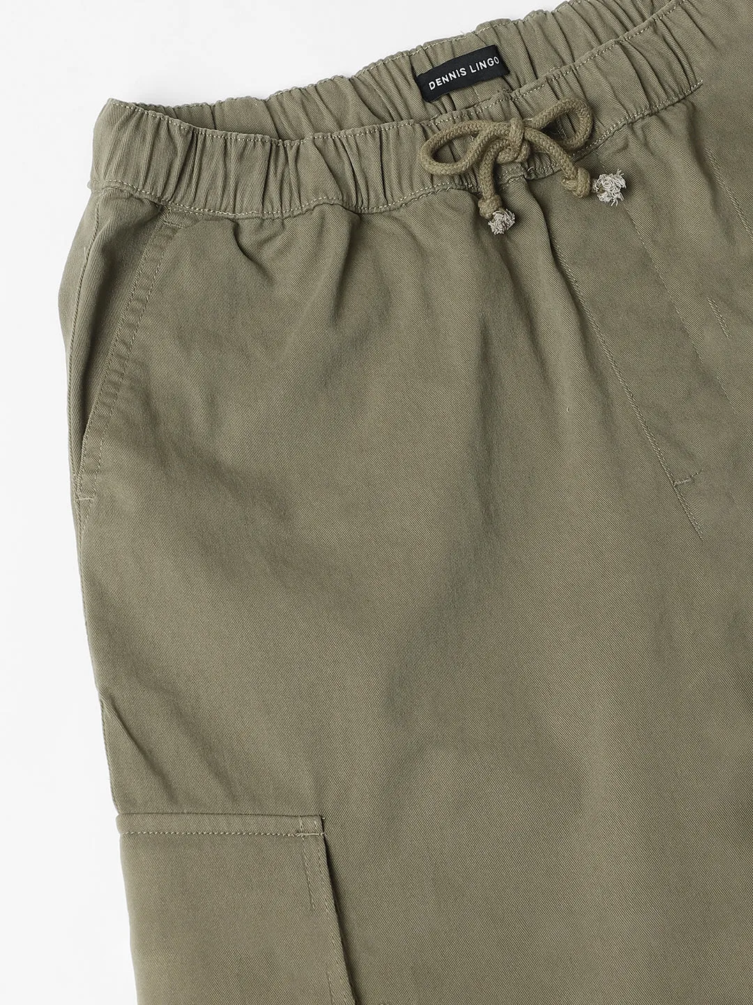 Mens's Army Solid Cargo Jogger