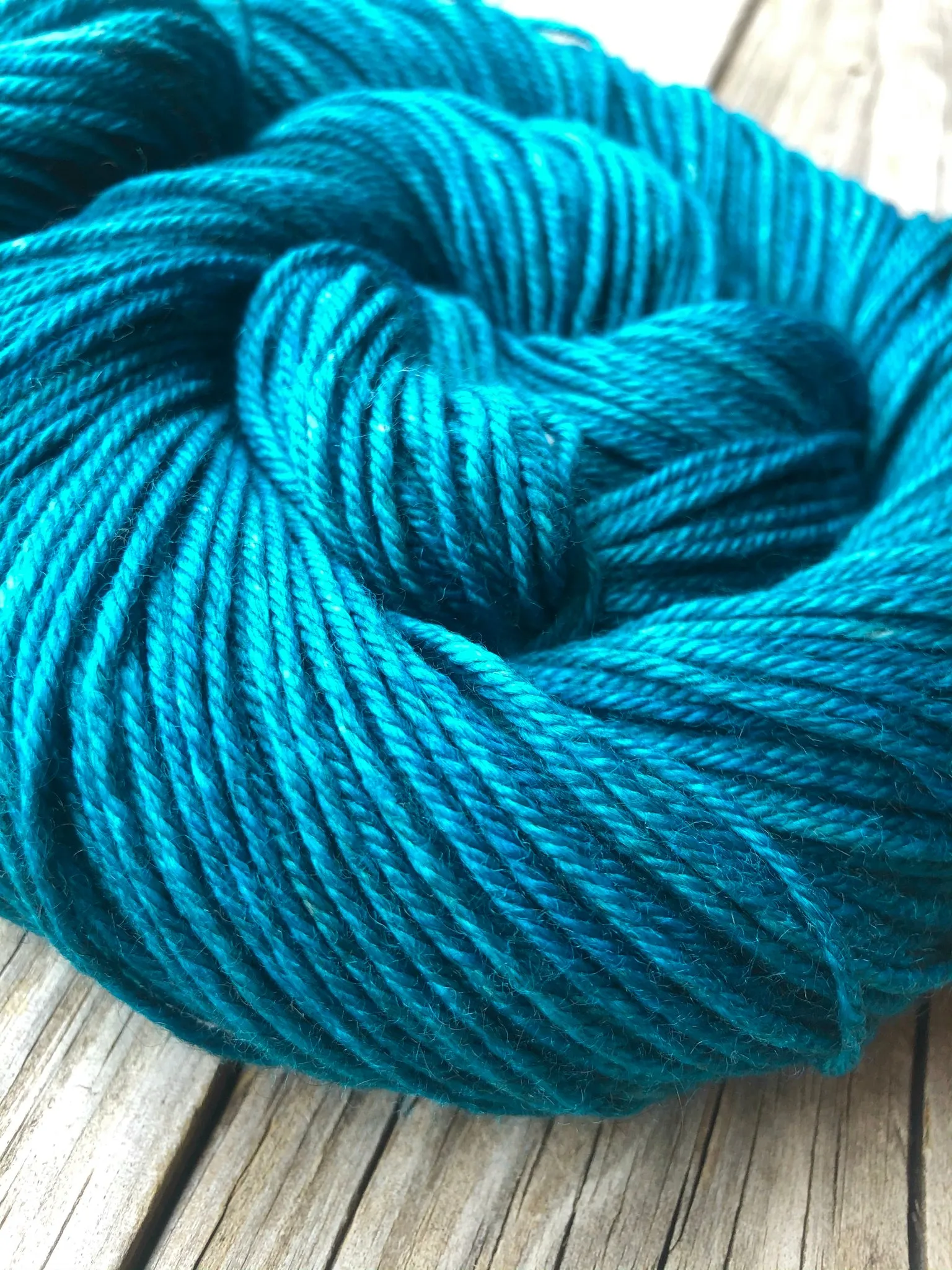 Mermaid's Curse, Yak Silk DK Treasures Yarn