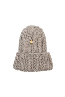 Muffi Beanie (Natural Light Grey)