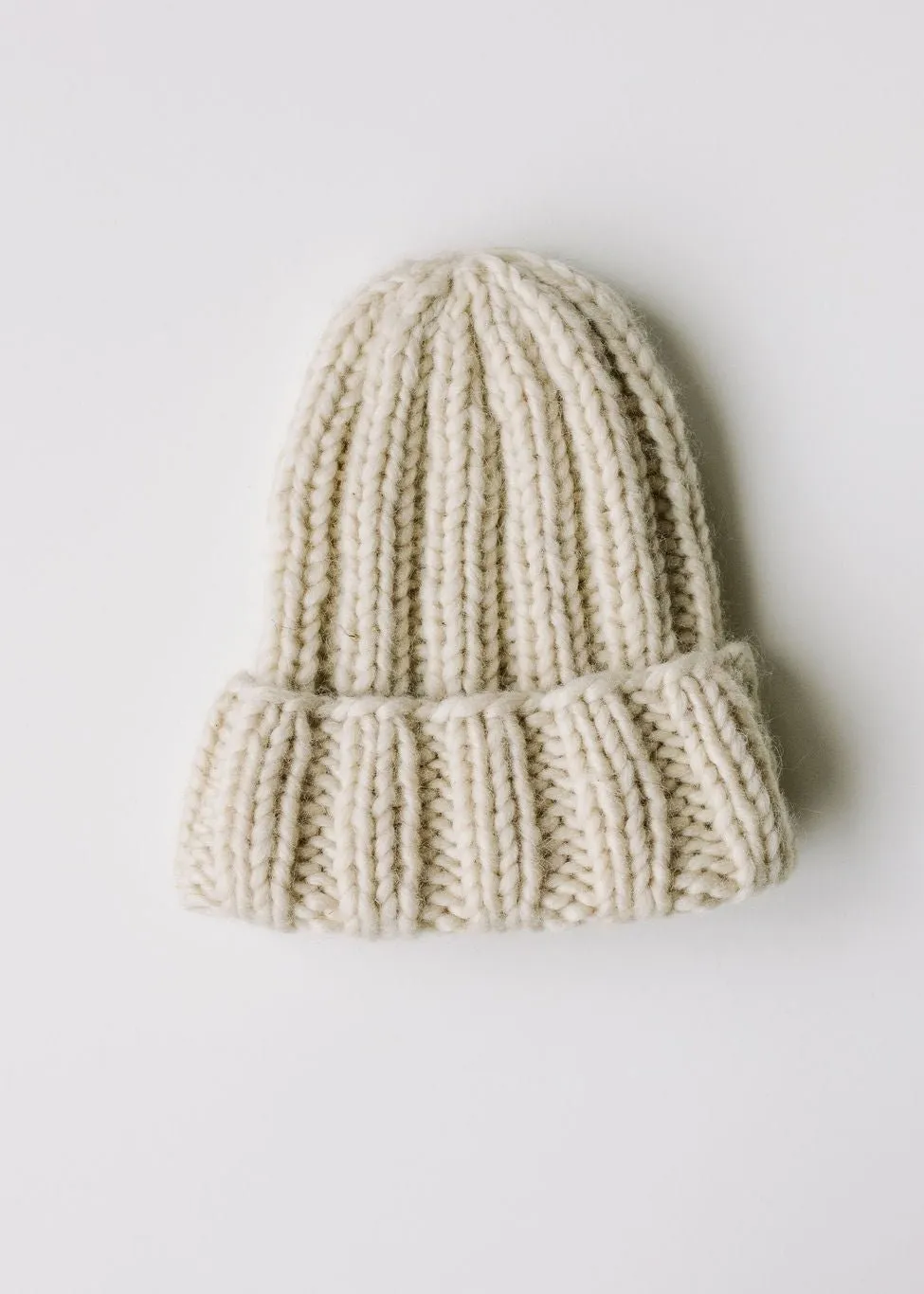 Muffi Beanie (Natural White)