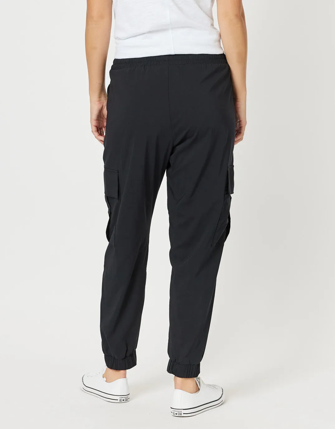 Parachute Cargo Pant - Black