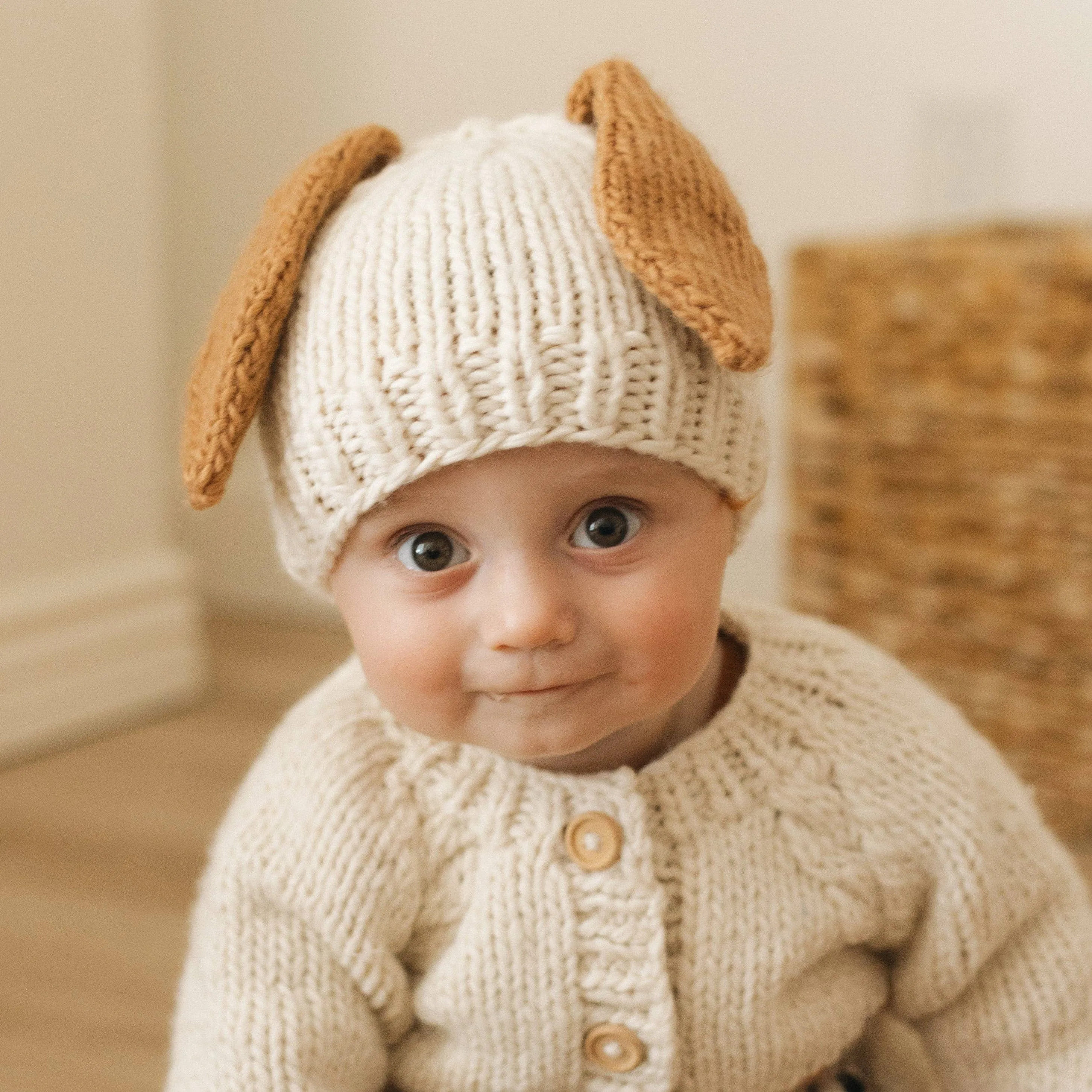 Puppy Dog Beanie Hat-huggalug