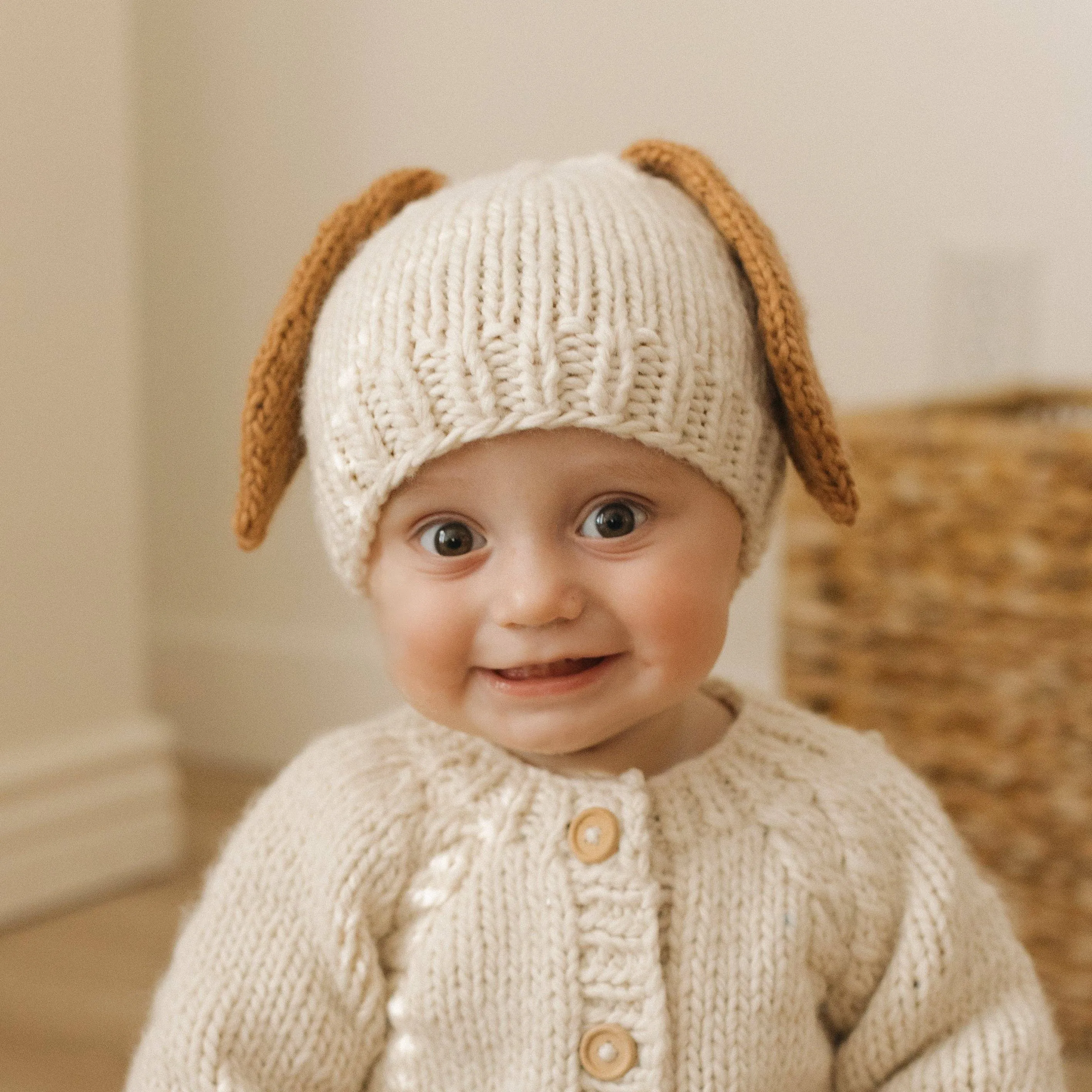 Puppy Dog Beanie Hat-huggalug