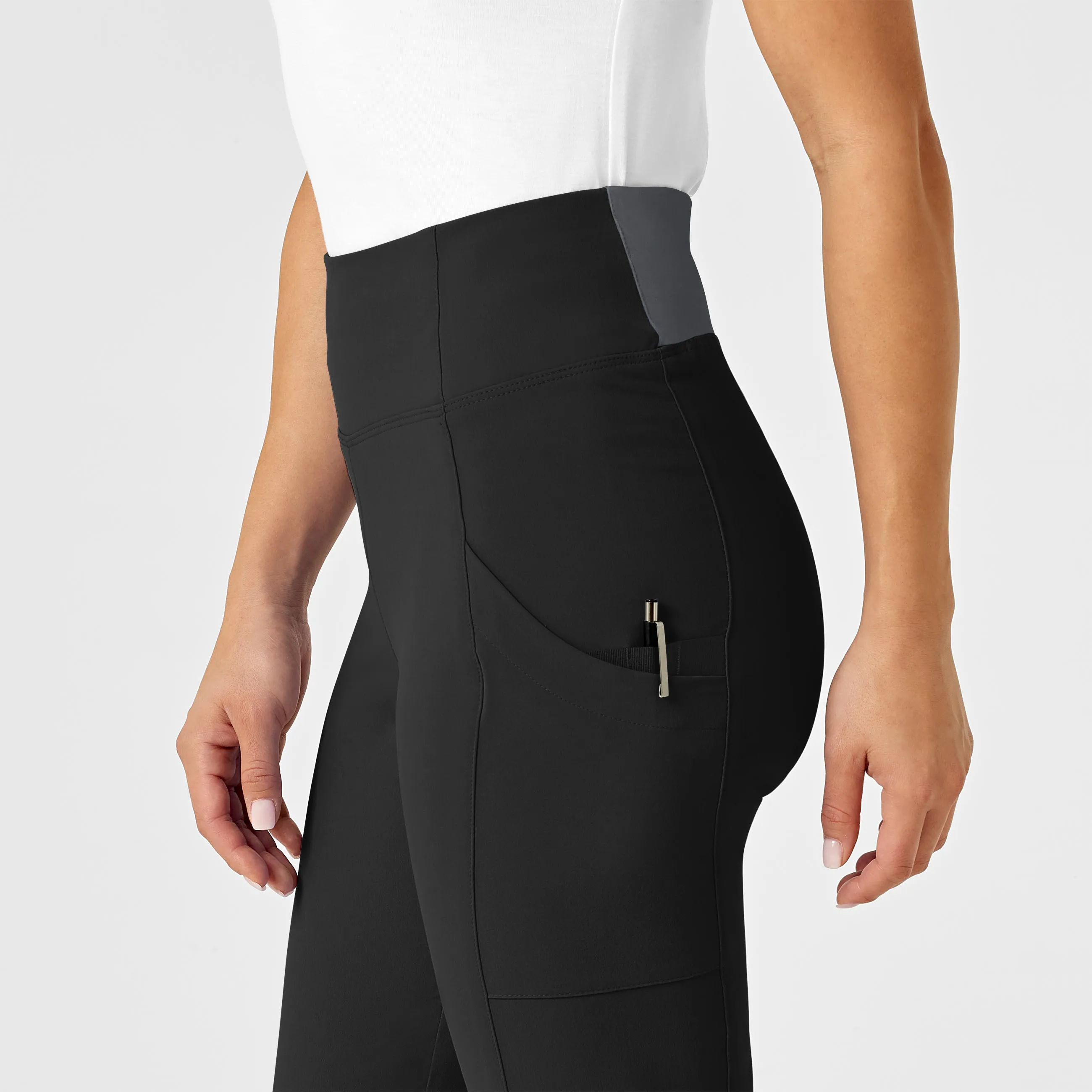 RENEW Women's High Waist Power Pant - Black