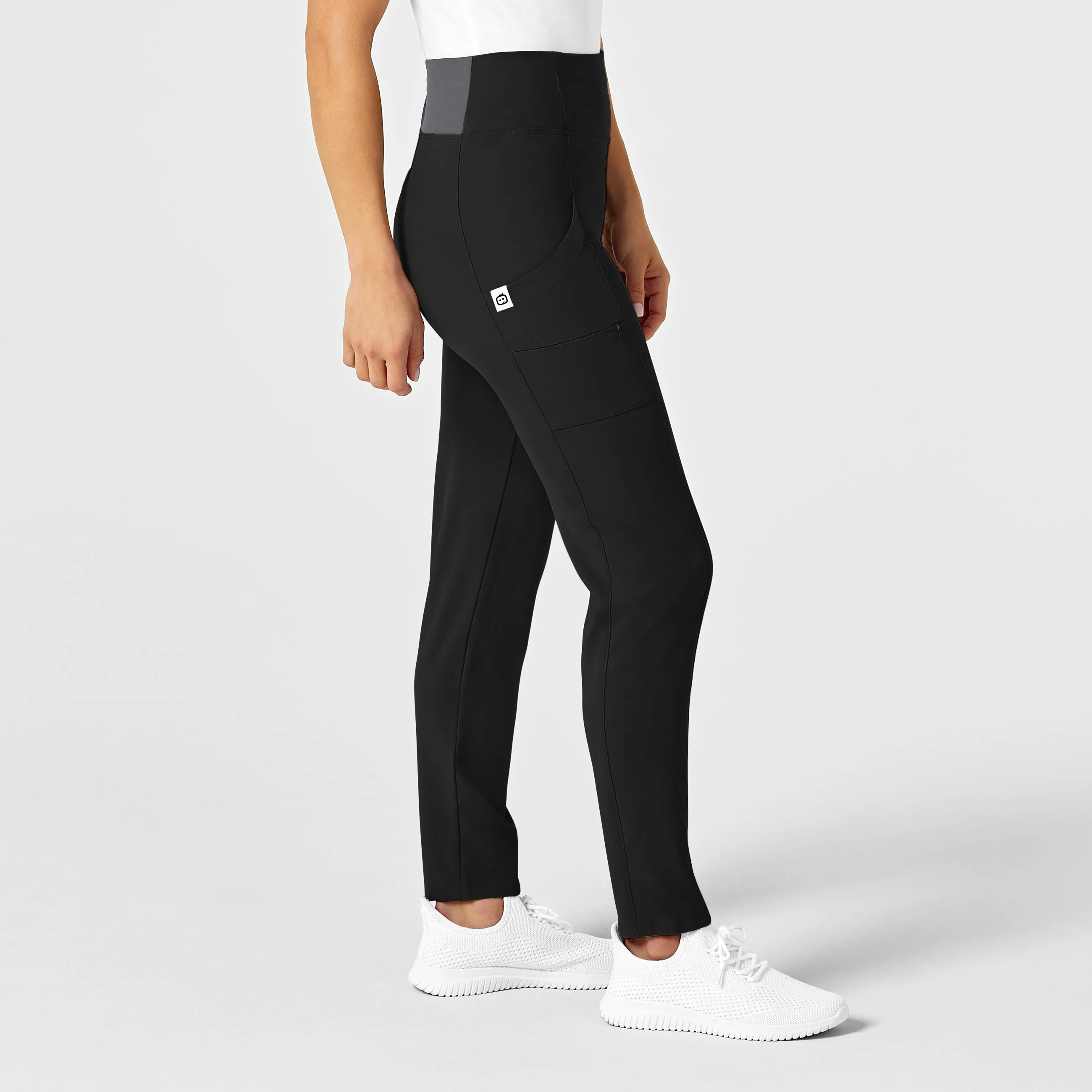 RENEW Women's High Waist Power Pant - Black