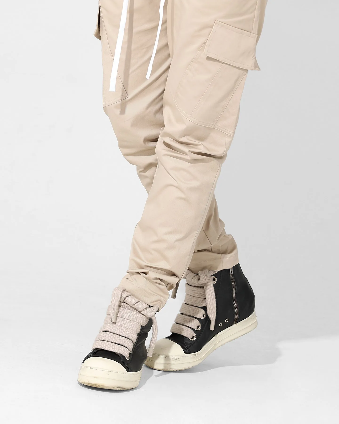 Saint Morta Tapered Cargo Pants Stone