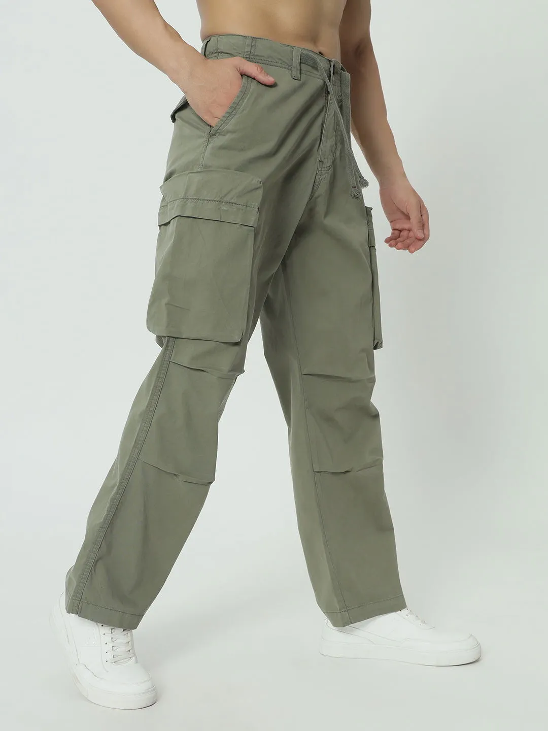 SAINTJONES -NEW STRAIGHT BOX POCKETS(SAGE GREEN)