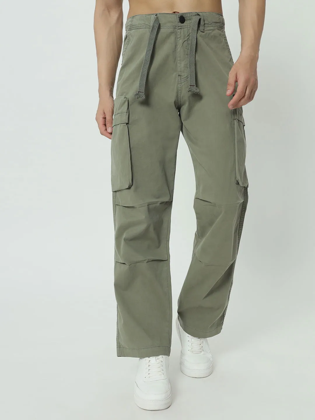 SAINTJONES -NEW STRAIGHT BOX POCKETS(SAGE GREEN)