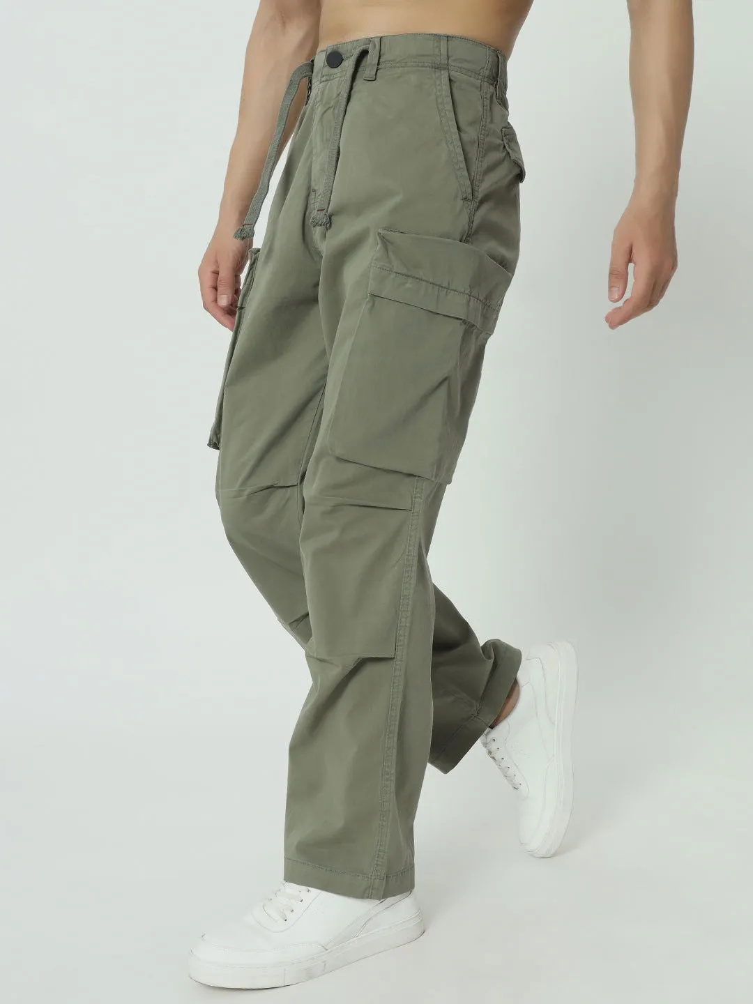 SAINTJONES -NEW STRAIGHT BOX POCKETS(SAGE GREEN)