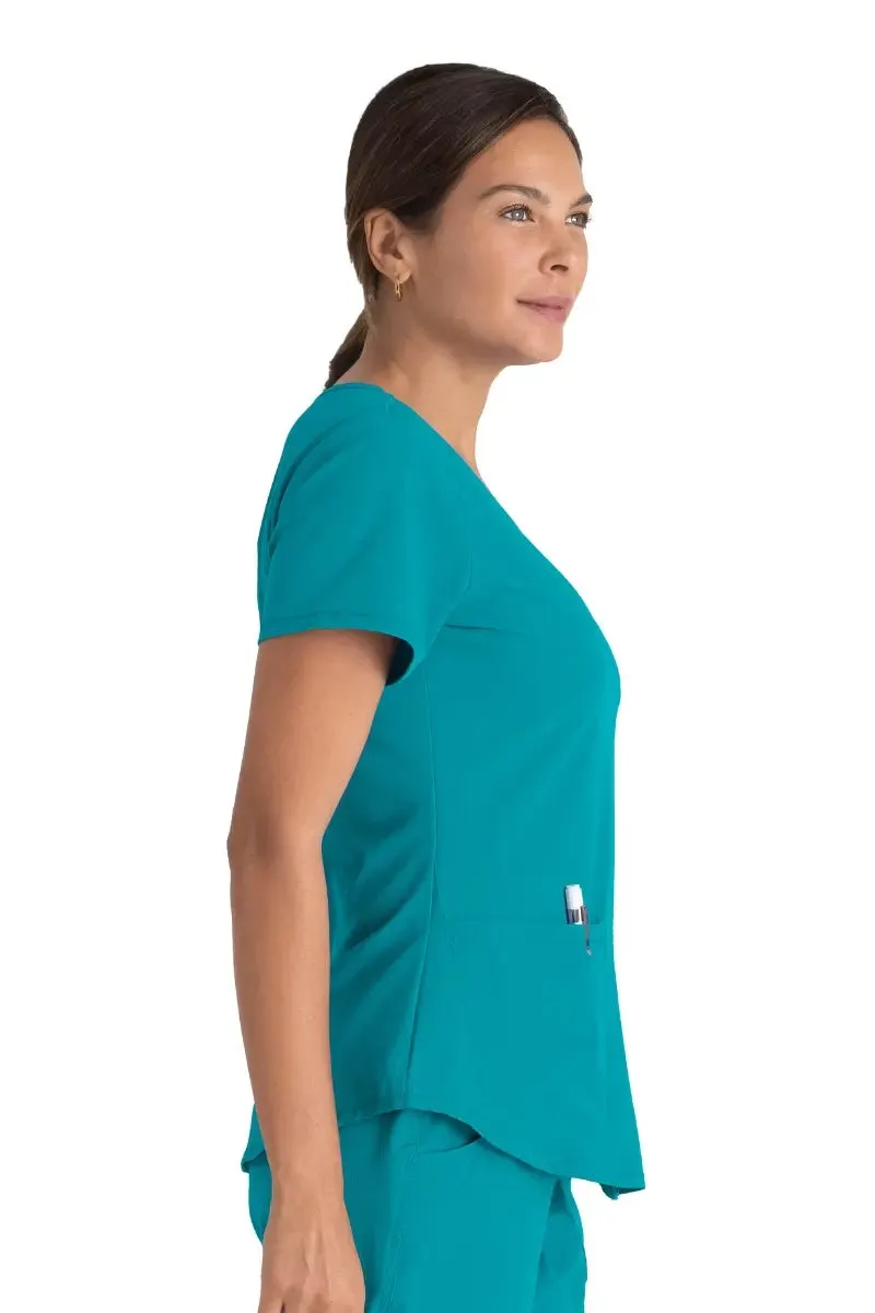 Skechers Women's Scrub Set Breeze Top & Reliance Pant | Teal Blue