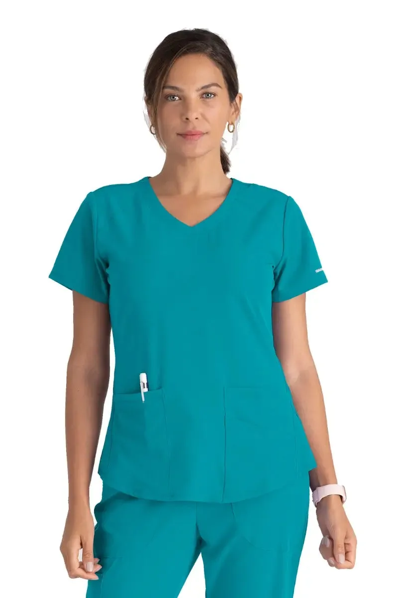 Skechers Women's Scrub Set Breeze Top & Reliance Pant | Teal Blue