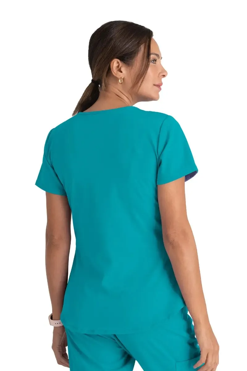 Skechers Women's Scrub Set Breeze Top & Reliance Pant | Teal Blue