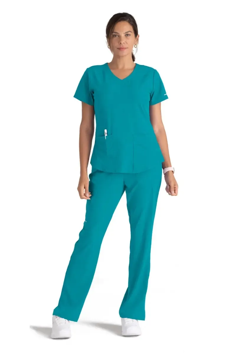 Skechers Women's Scrub Set Breeze Top & Reliance Pant | Teal Blue