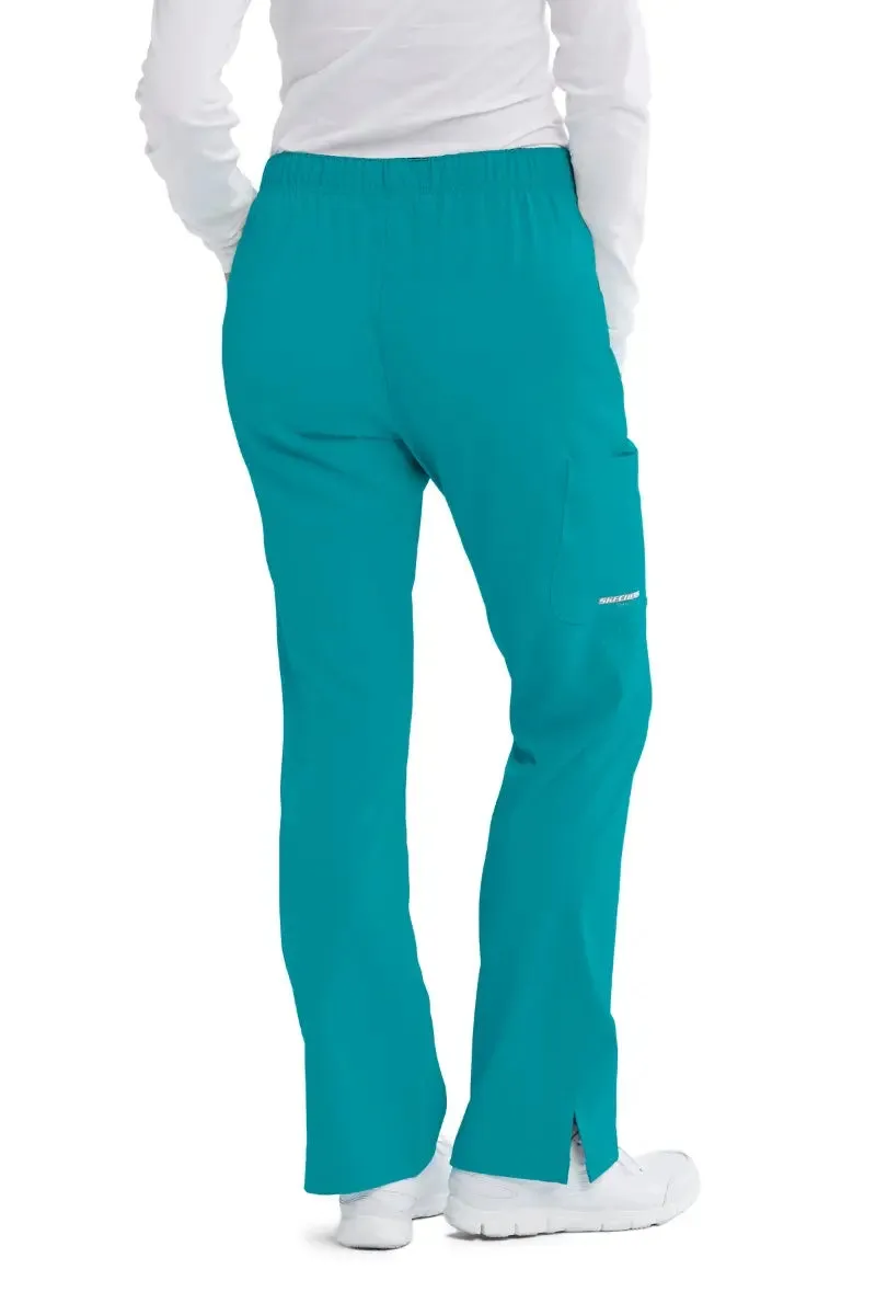 Skechers Women's Scrub Set Breeze Top & Reliance Pant | Teal Blue