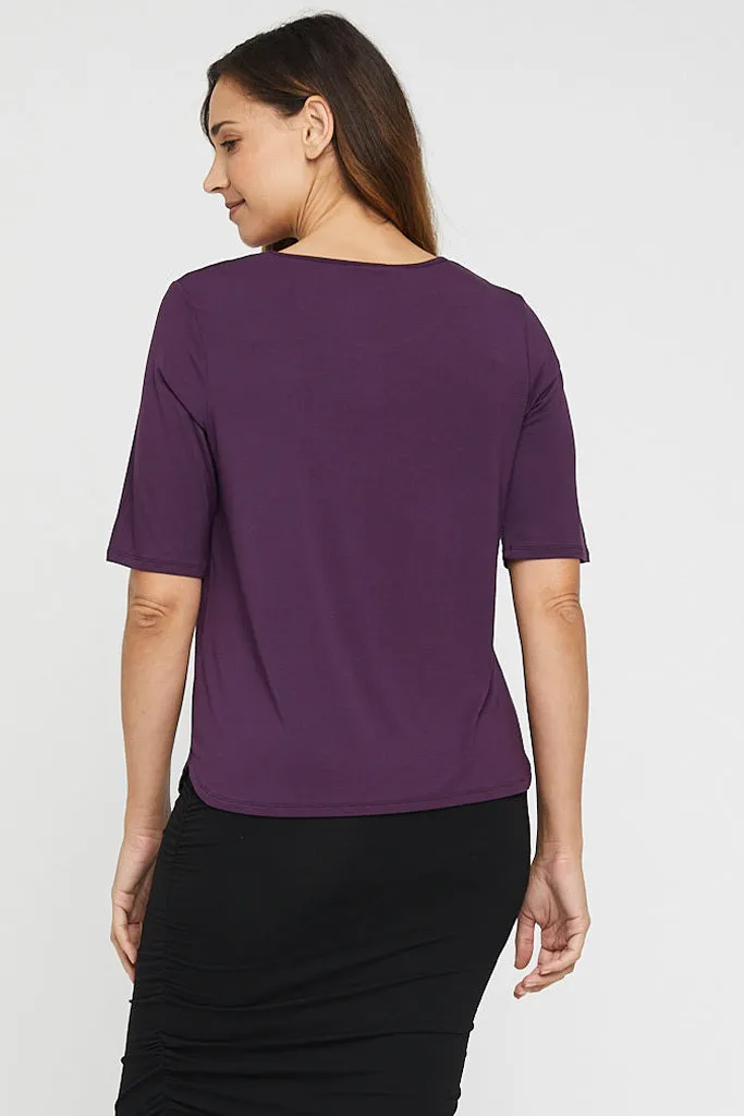 Sophie Top - Plum