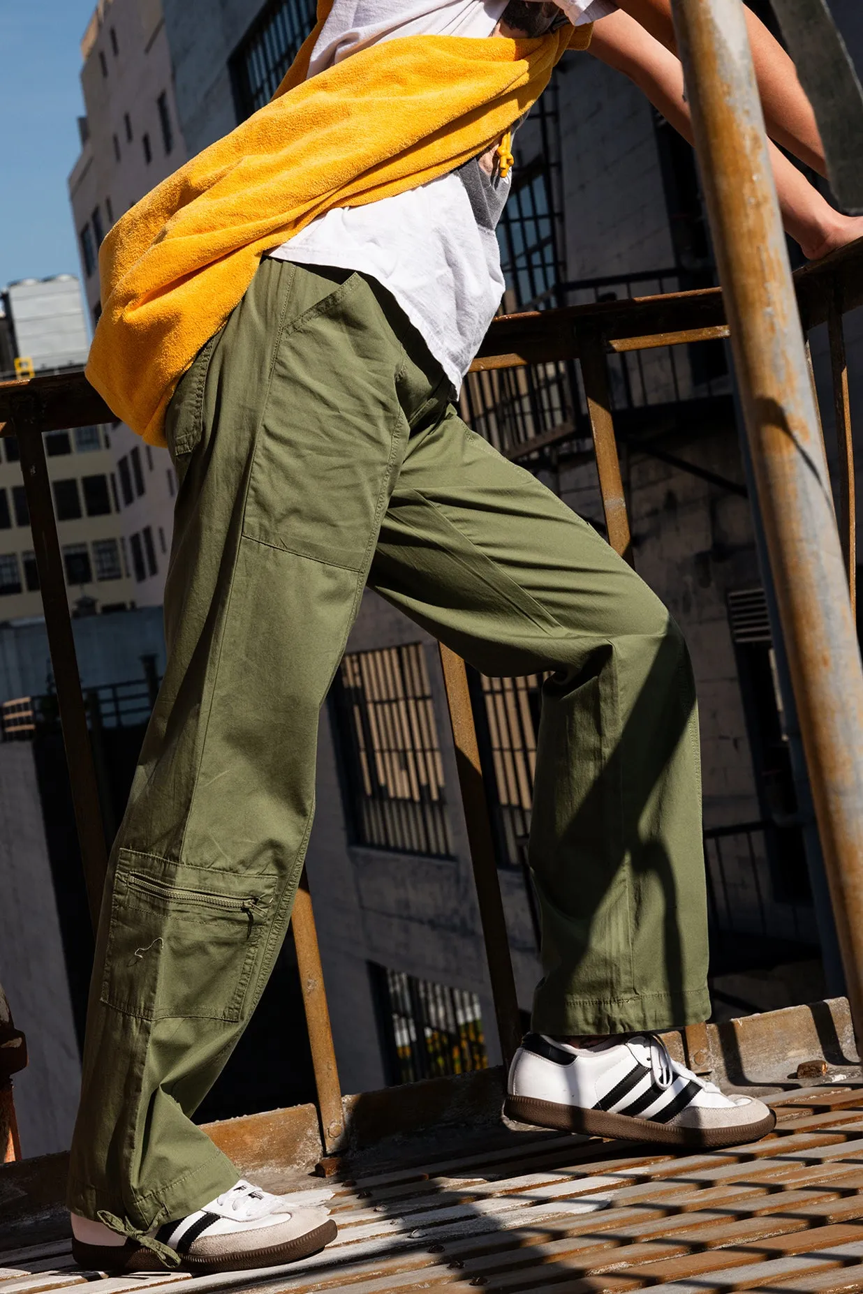 TRACY CARGO PANT - MARTINI OLIVE