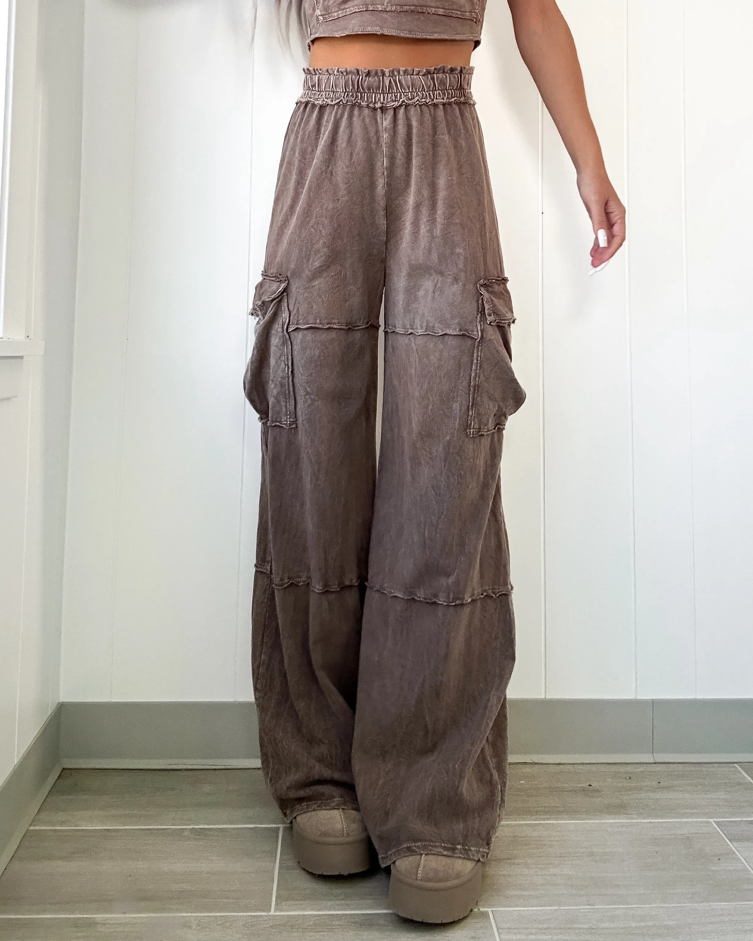 Tried & True Cargo Pants - Brown