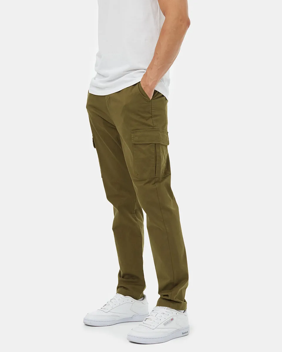 Twill Cargo Chino Pant