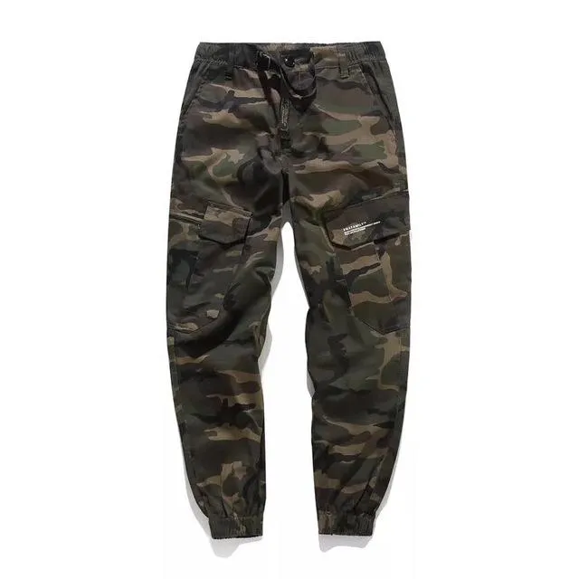 West Louis™ American Camouflage Jogger Pants