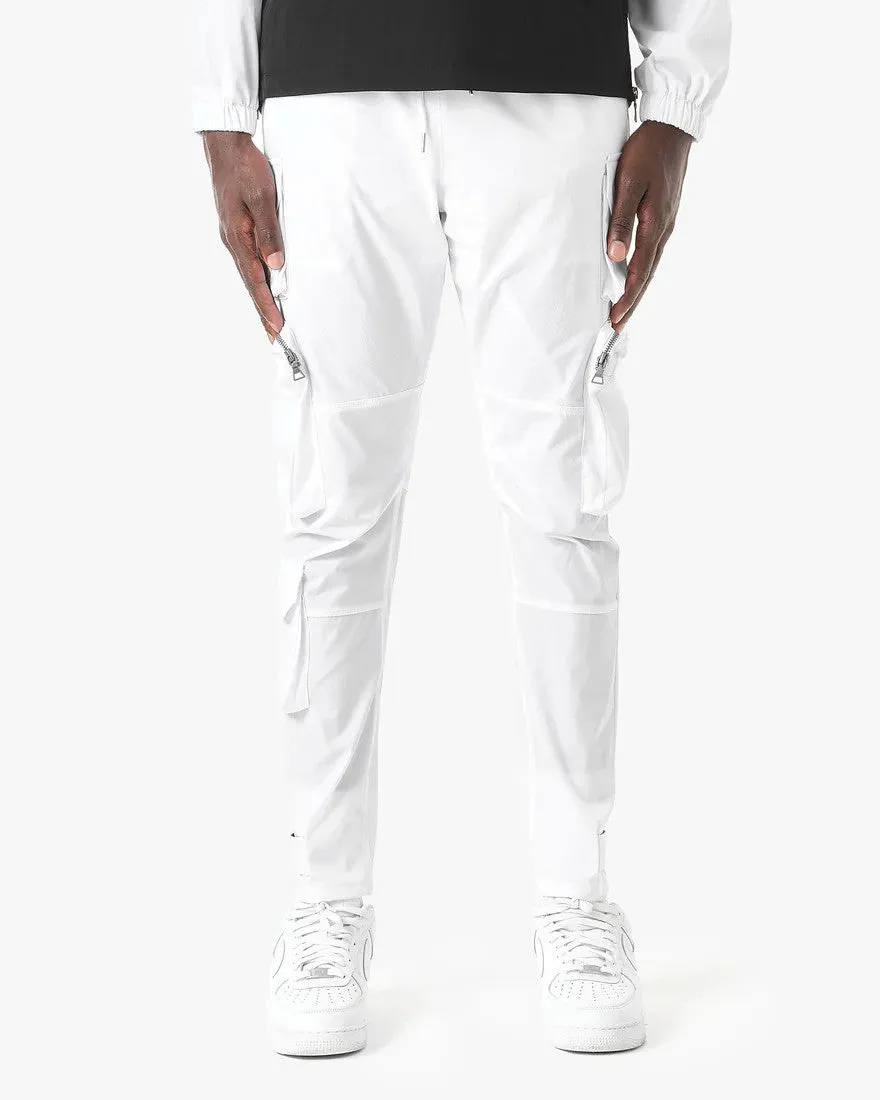 White Cargo Pants