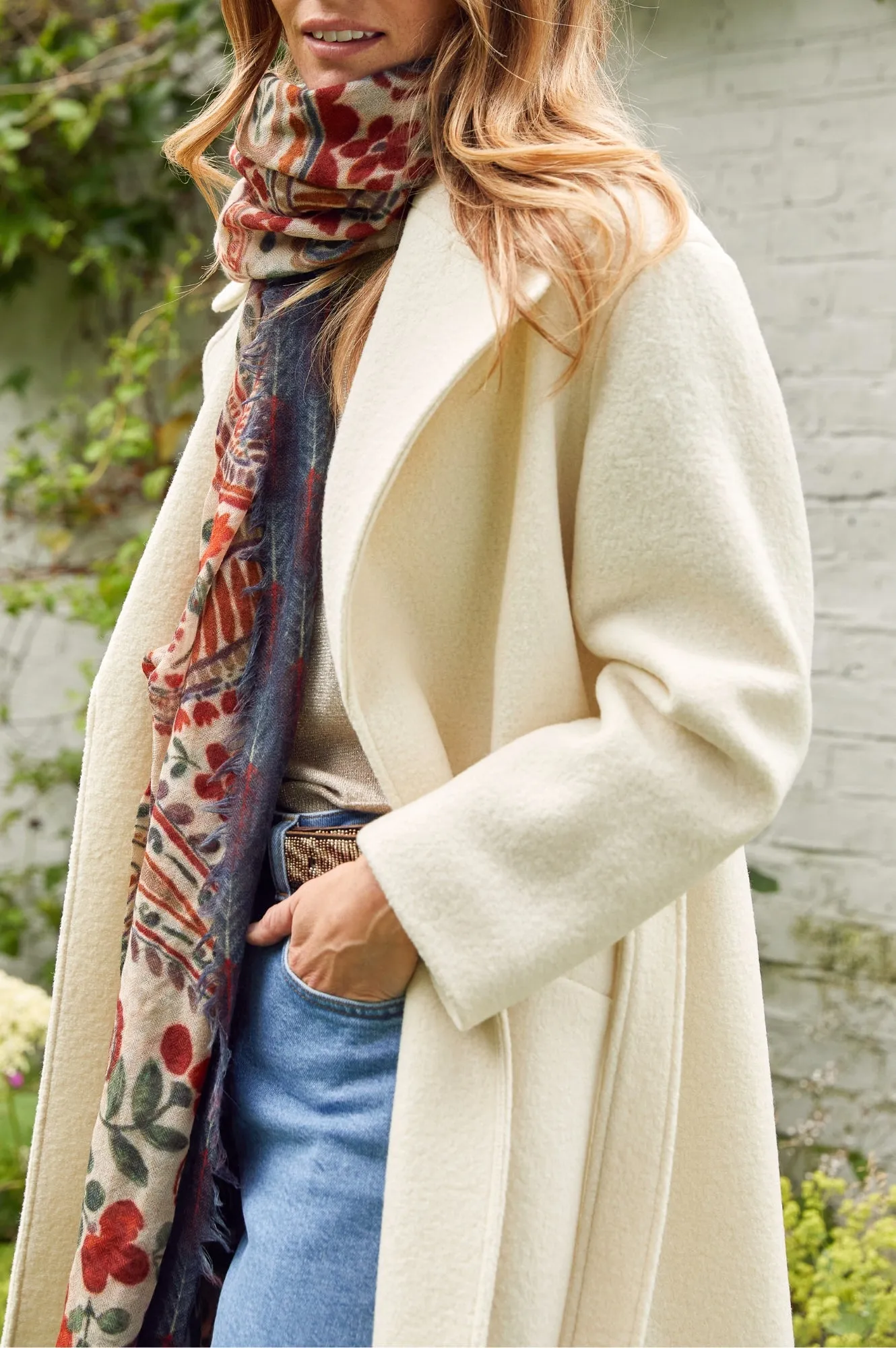 Wool Coat | Cream